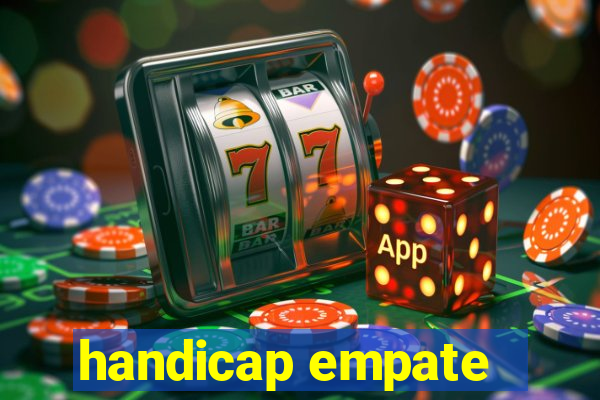 handicap empate -1